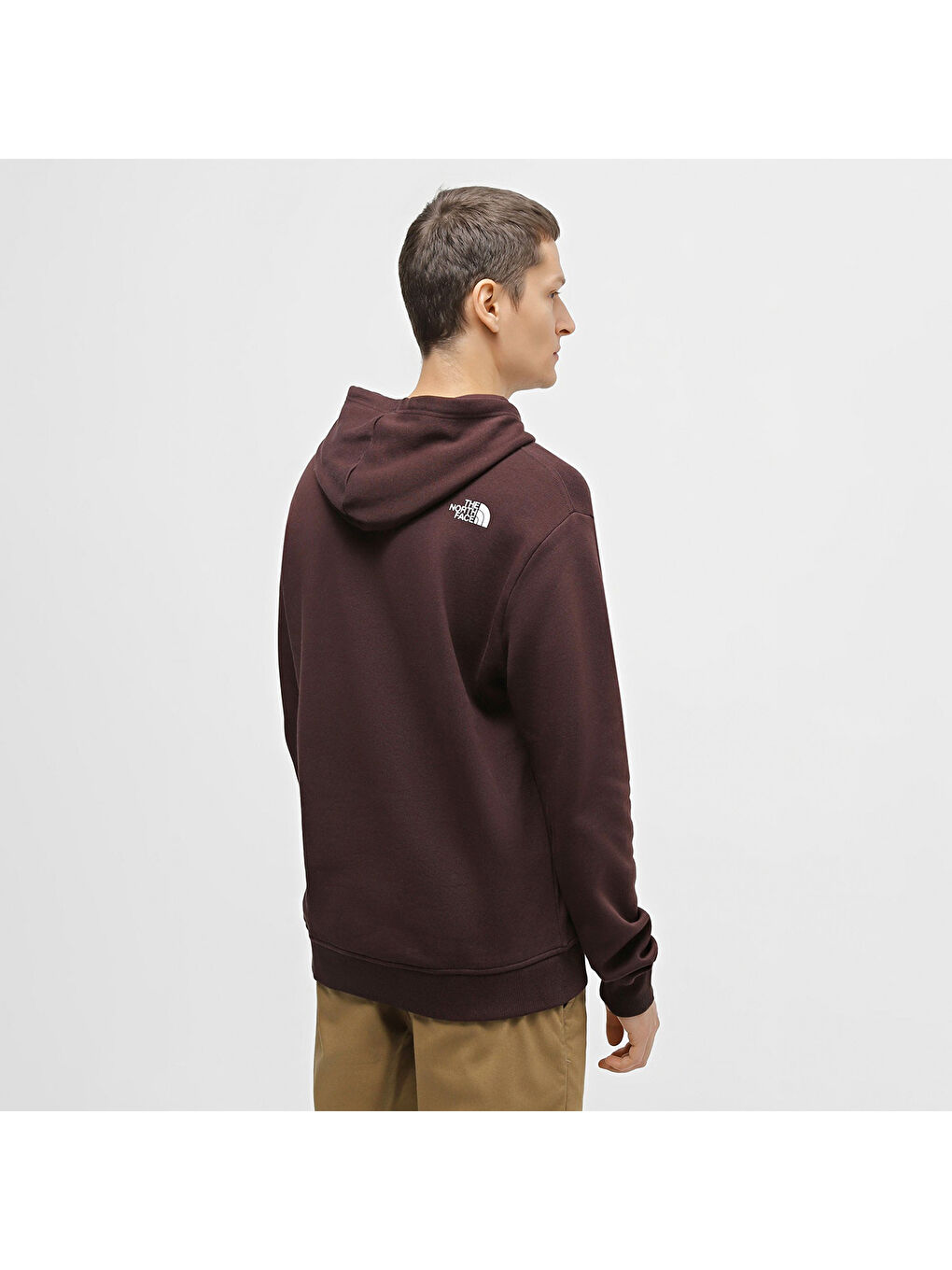 The North Face Fine Erkek Kahverengi Kapüşonlu Hoodie - 2