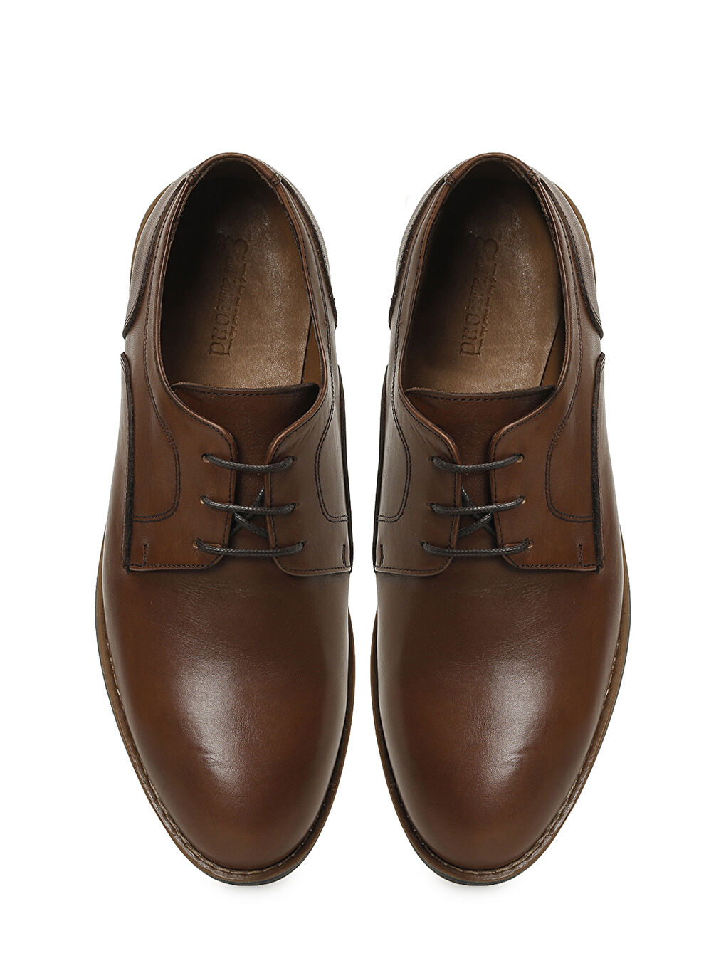 Kahverengi FARENG 6FX Taba Erkek Klasik Ayakkabı-3