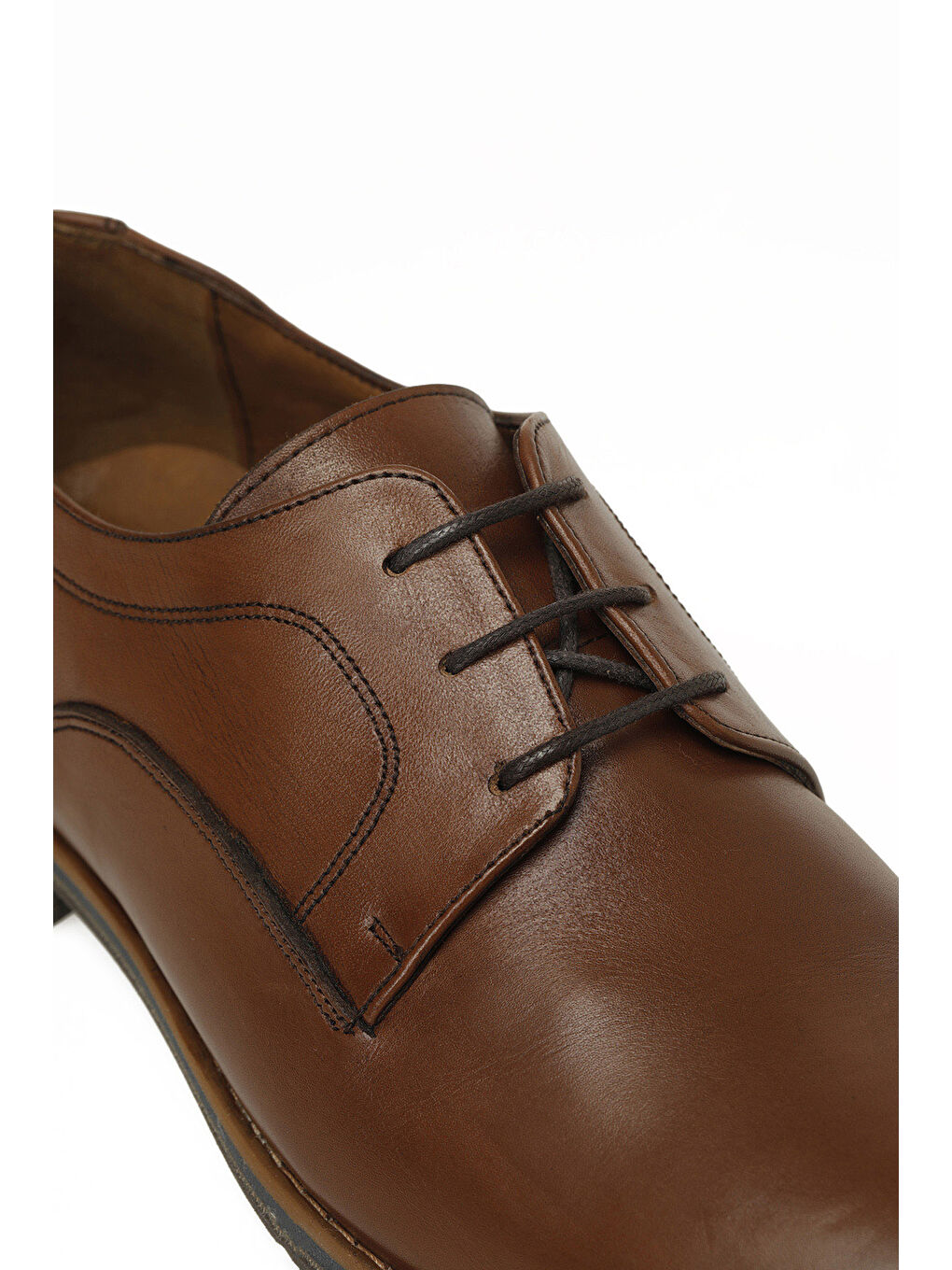 Kahverengi FARENG 6FX Taba Erkek Klasik Ayakkabı-6