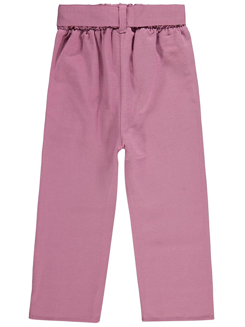 Girls Kuşaklı 2-5 Yaş Pantolon - Pembe-1