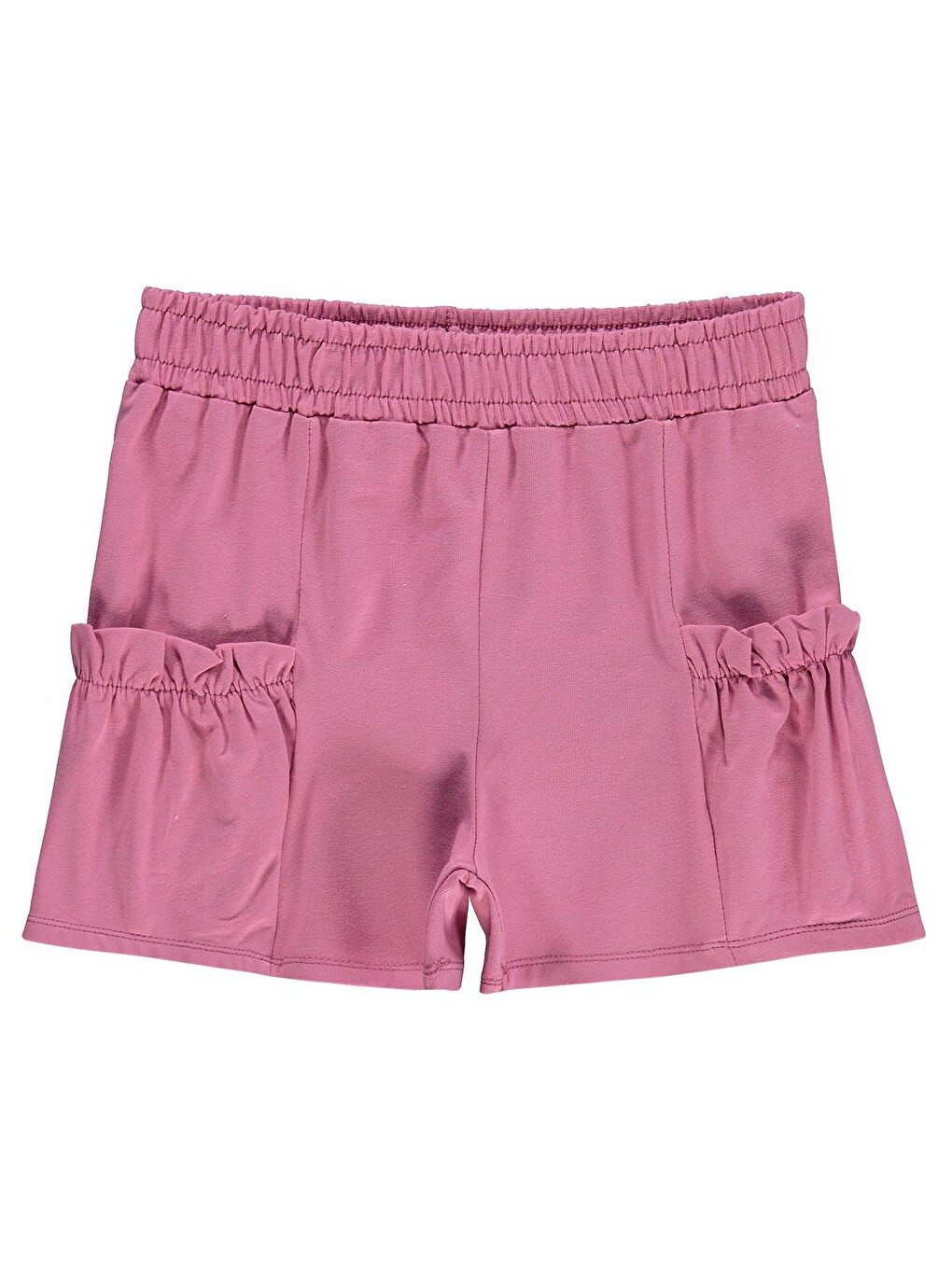 Girls Torba Cep Detaylı 6-9 Yaş Şort - Pembe