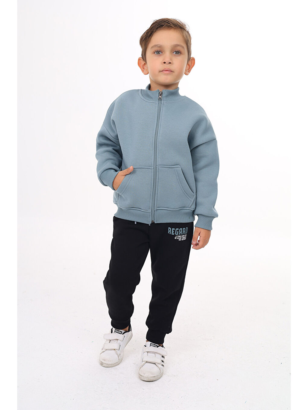 Petrol Erkek Çocuk Eşofman Takım-1