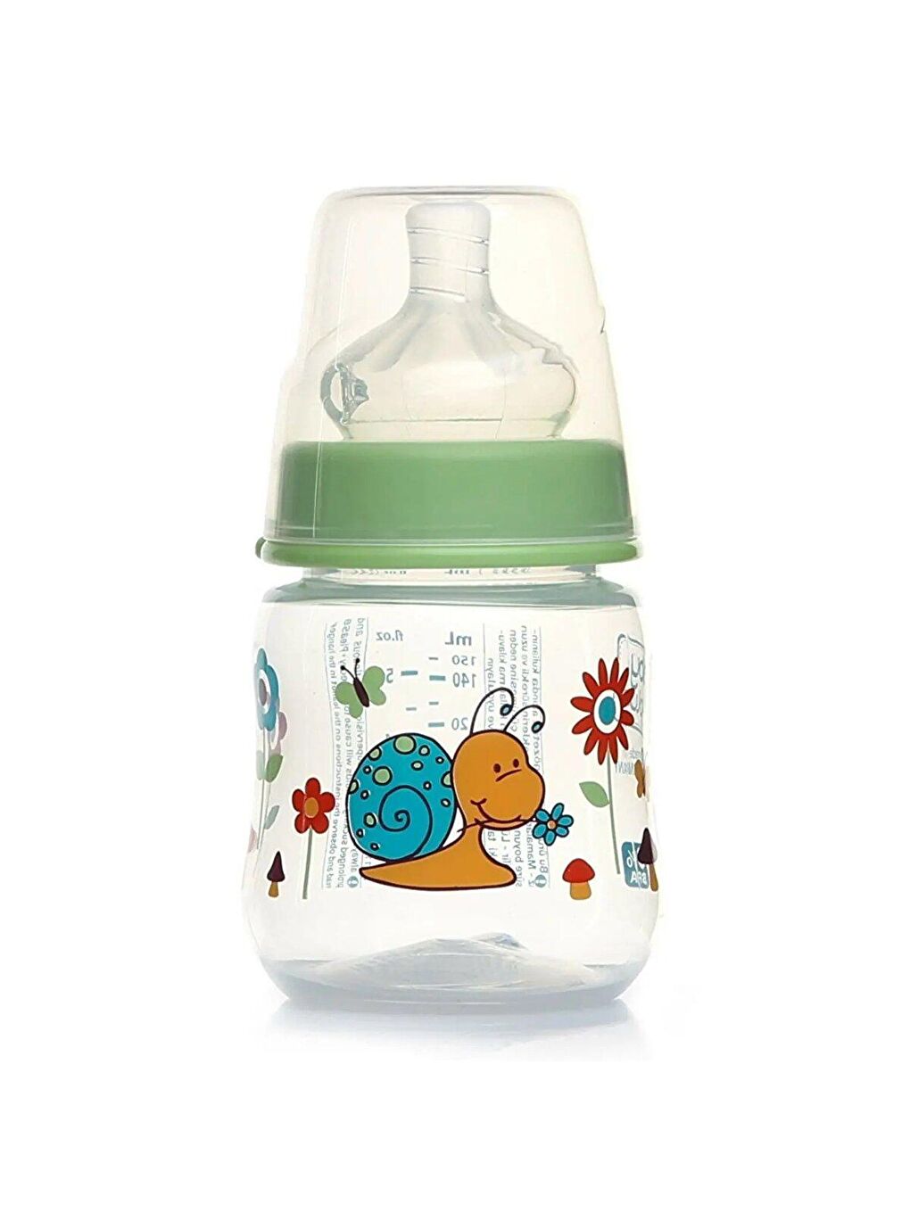Desenli Geniş PP Biberon 150 ml