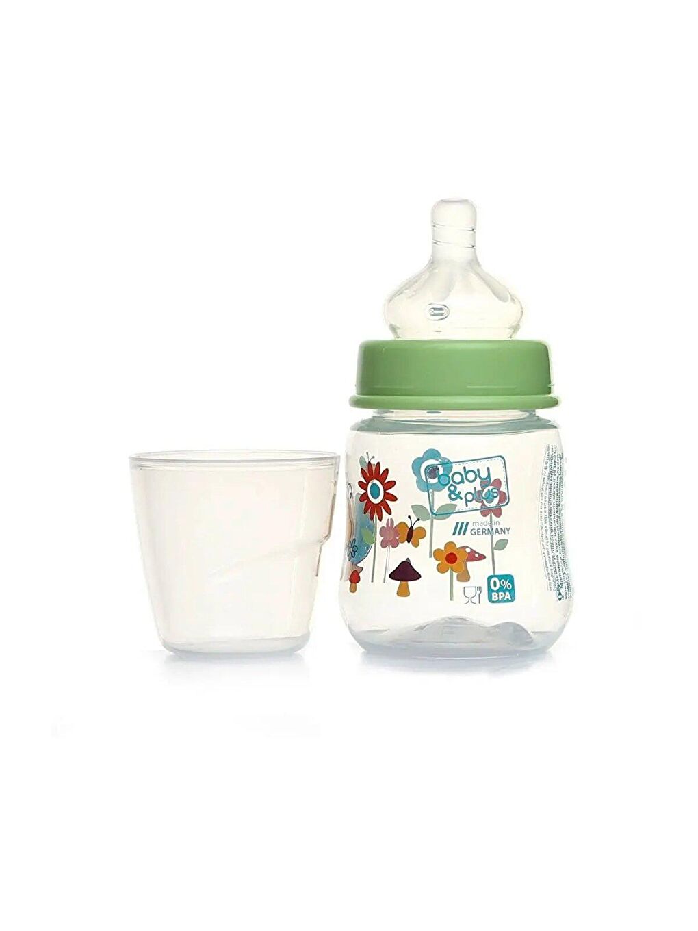 Desenli Geniş PP Biberon 150 ml-2