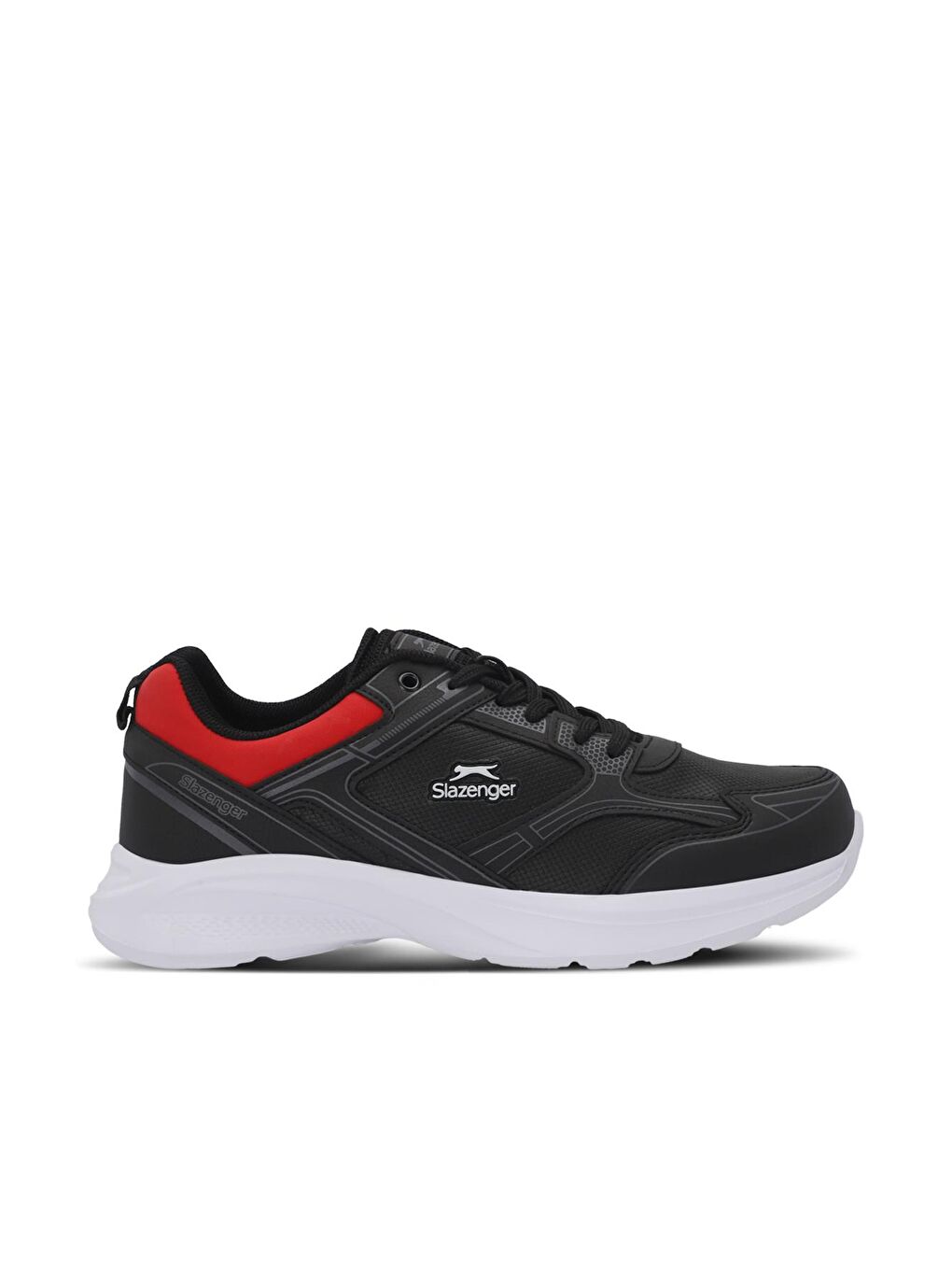 SLAZENGER GIMA Erkek Sneaker Ayakkabı Siyah / Kırmızı