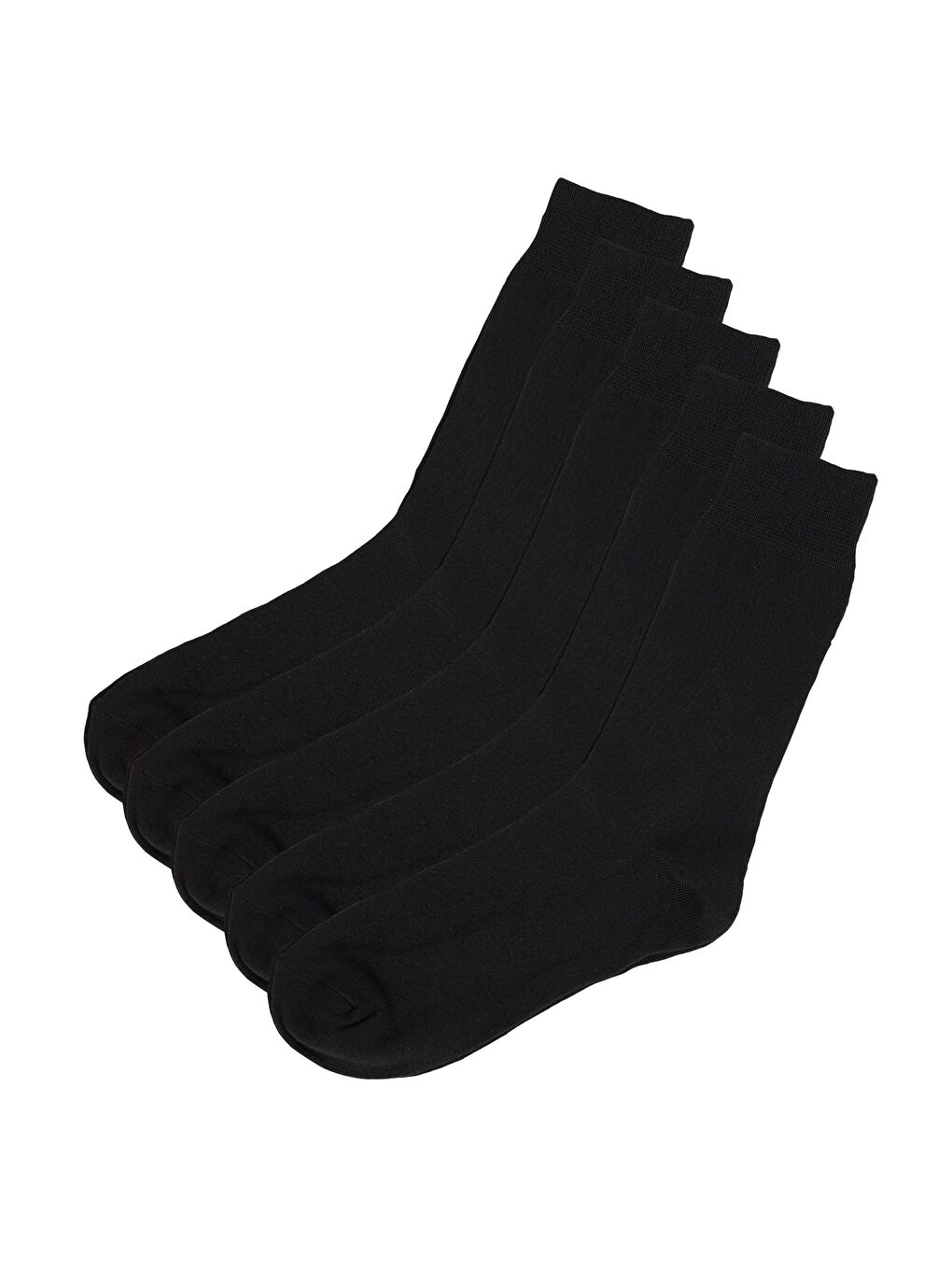 5'Li Siyah Klasik Erkek Çorap