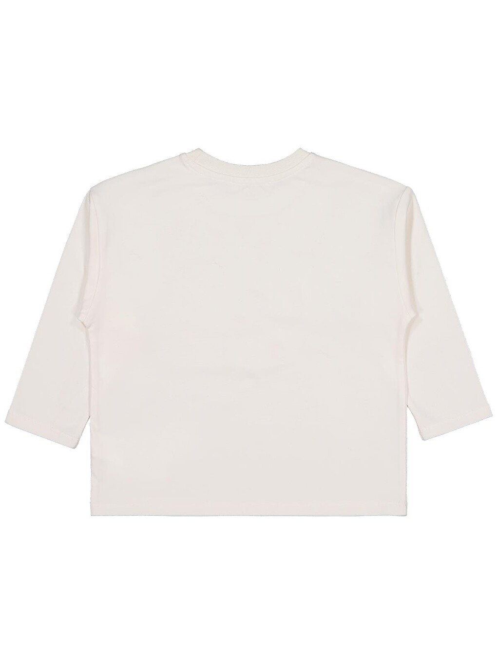 Girls Power Baskılı 2-5 Yaş Sweatshirt - Ekru-1