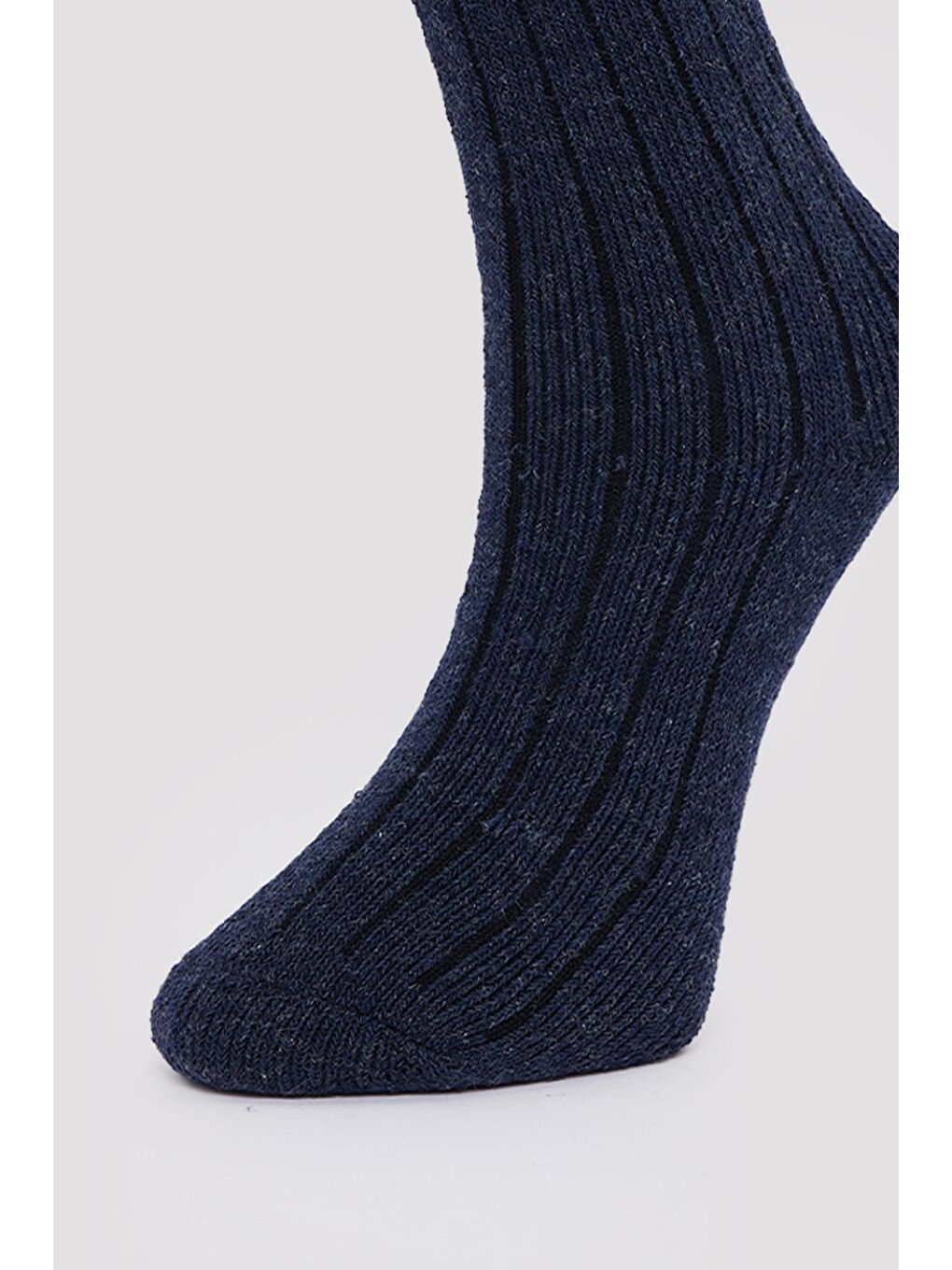 Kışlık Kalın Lacivert Erkek Çorap-1