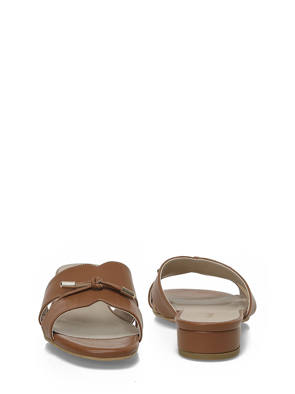 Kahverengi 327104.Z 6FX Taba Kadın Terlik-4