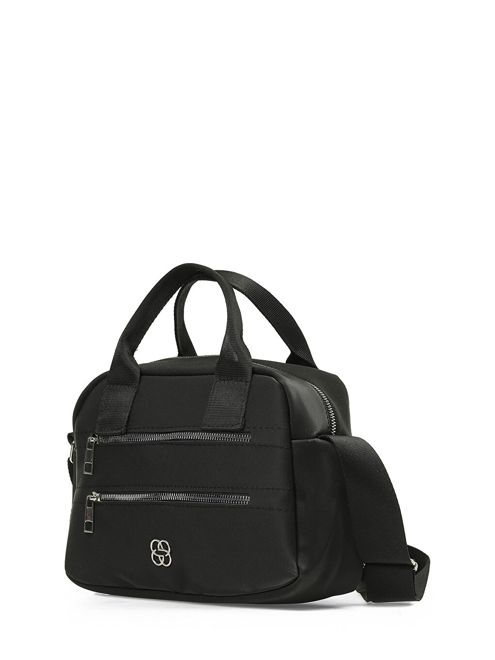 STN BUZY EL 6FX Siyah Kadın El Çantası-1