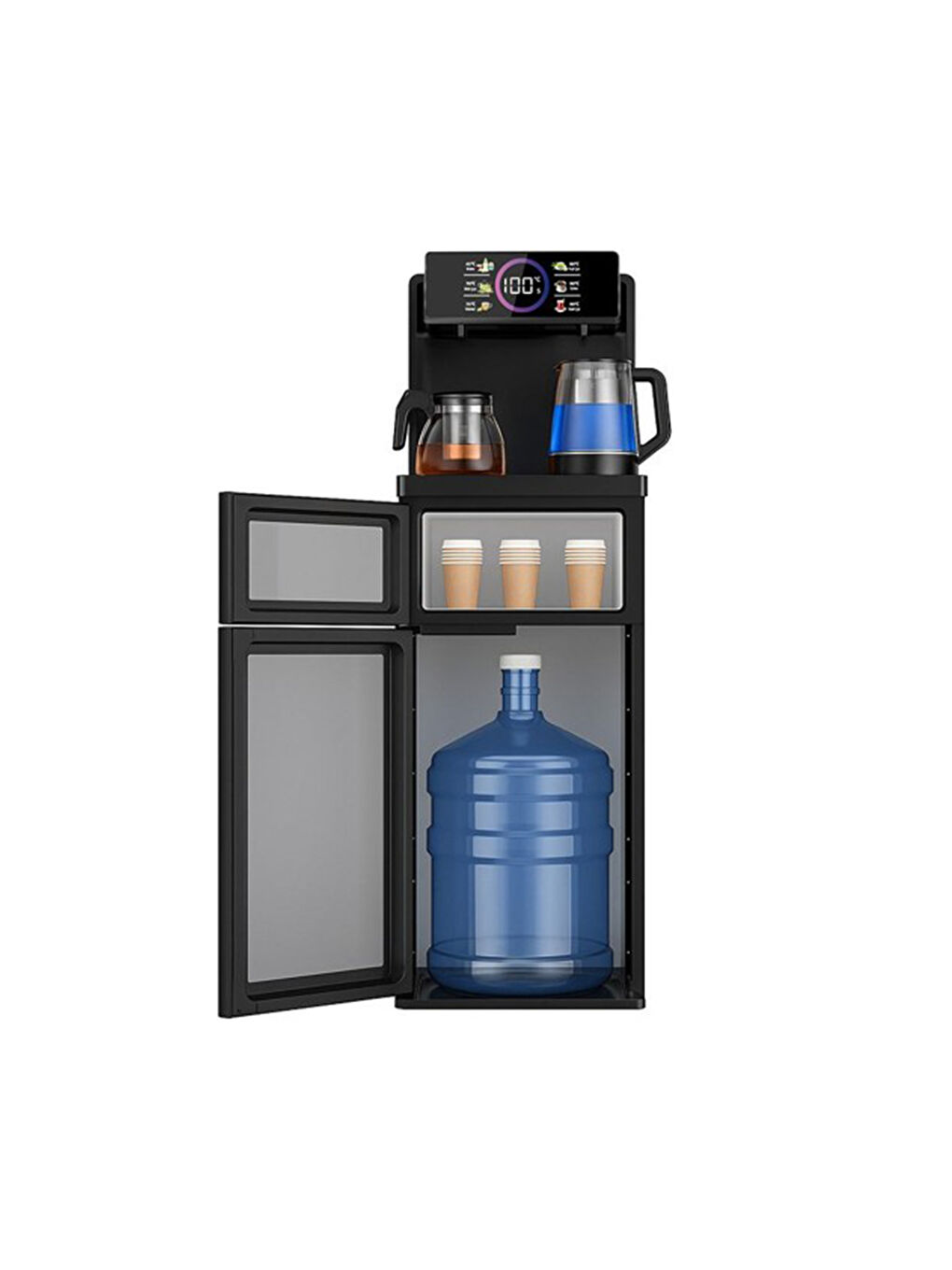 KWP-8570 Çok Fonksiyonlu Su Sebili - Gri-4