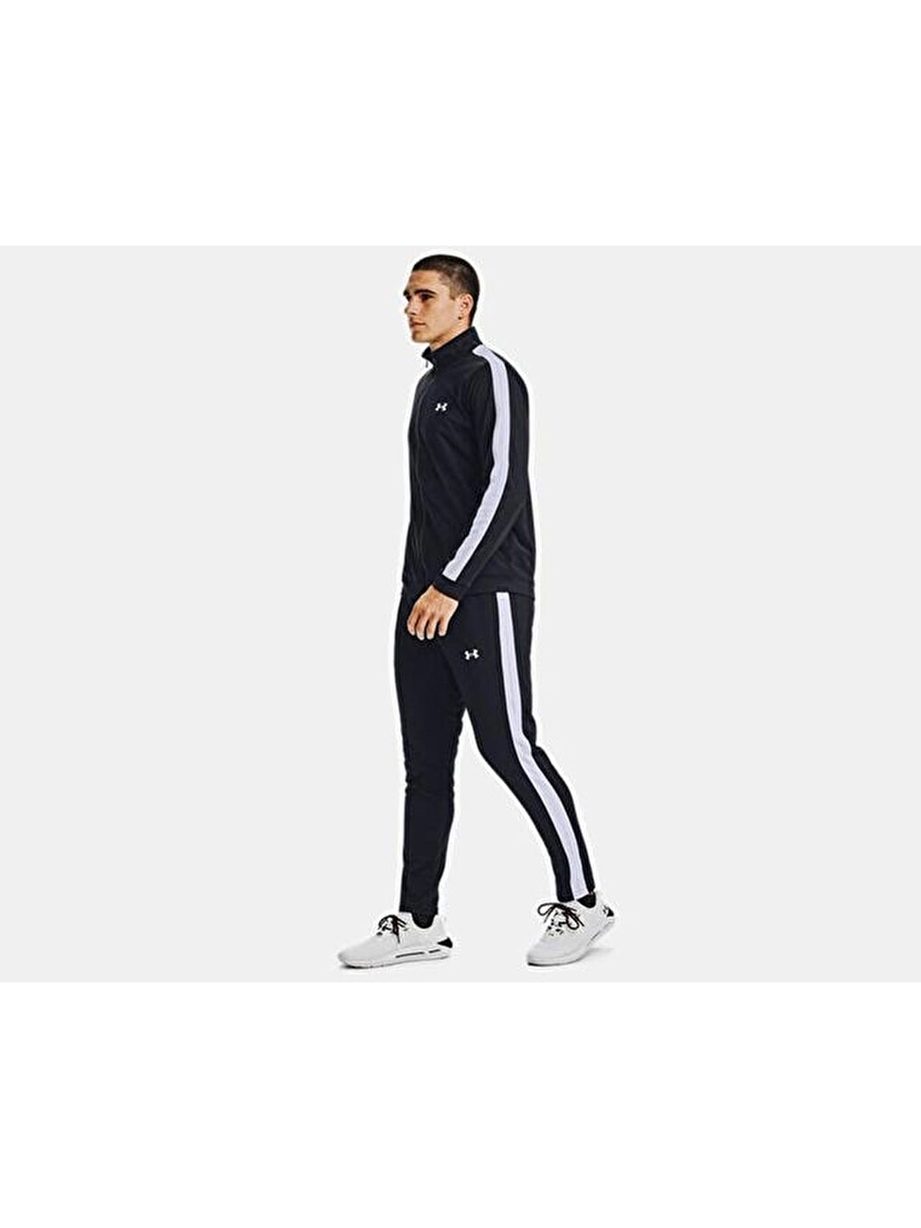 Ua Rival Knit Track Suit Erkek Günlük Eşofman Takımı 1357139-001 Siyah-3