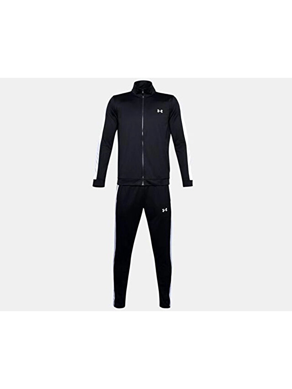 Ua Rival Knit Track Suit Erkek Günlük Eşofman Takımı 1357139-001 Siyah-4
