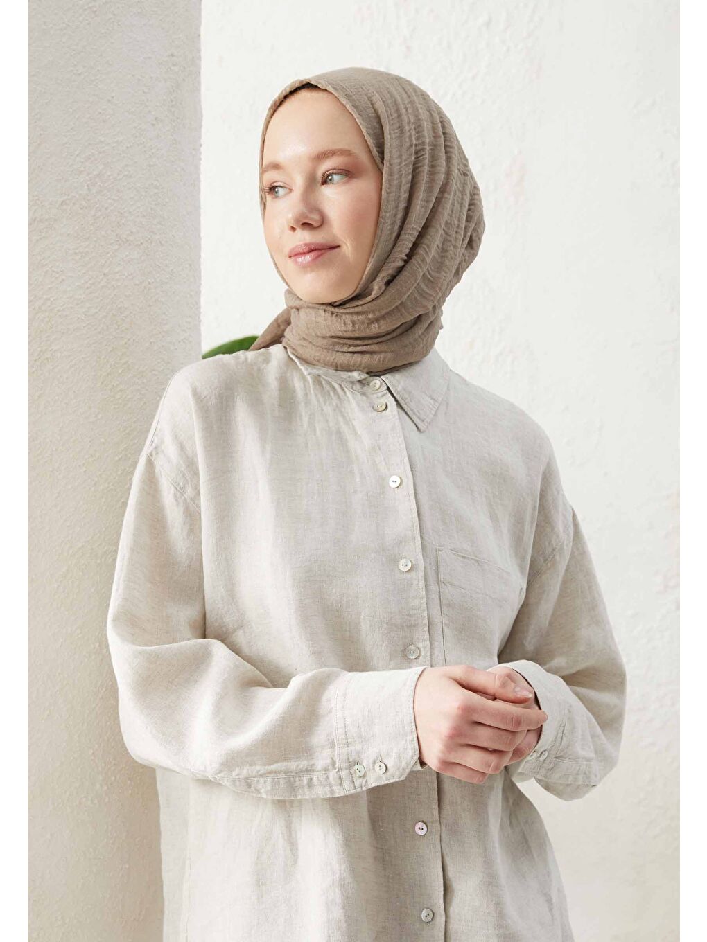 Gri Bürümcük Şal Tas Rengı-3