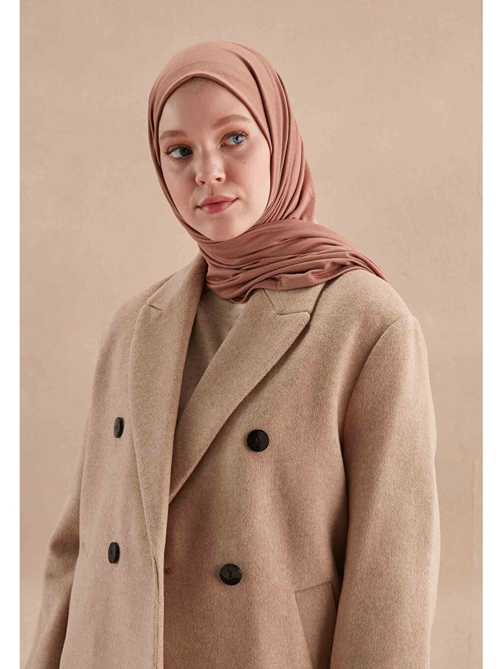 Penye Şal Soft Pembe