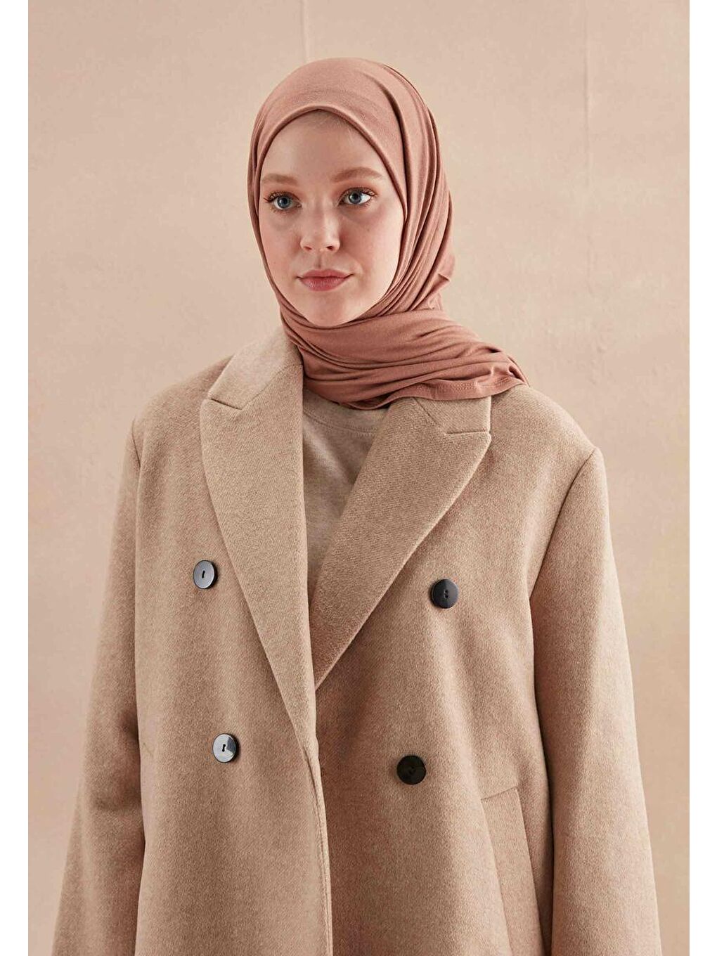 Penye Şal Soft Pembe-1