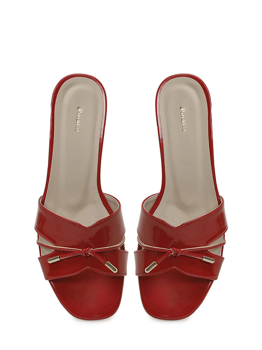 327104.Z 6FX Kırmızı Kadın Terlik-3