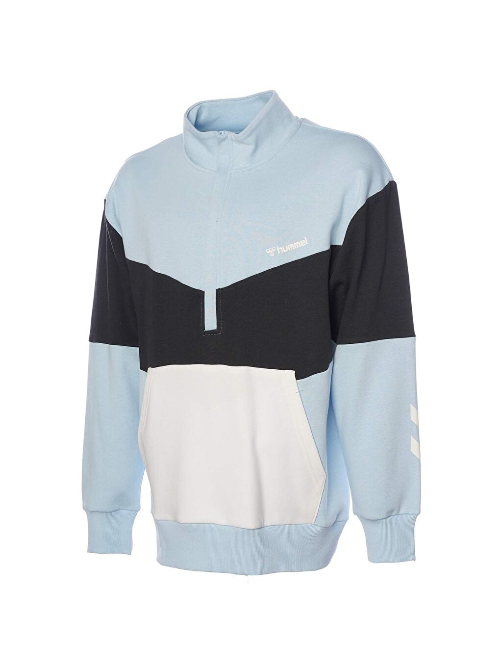 Hummel Karışık Norma Zip Neck Erkek Dik Yaka Sweatshirt