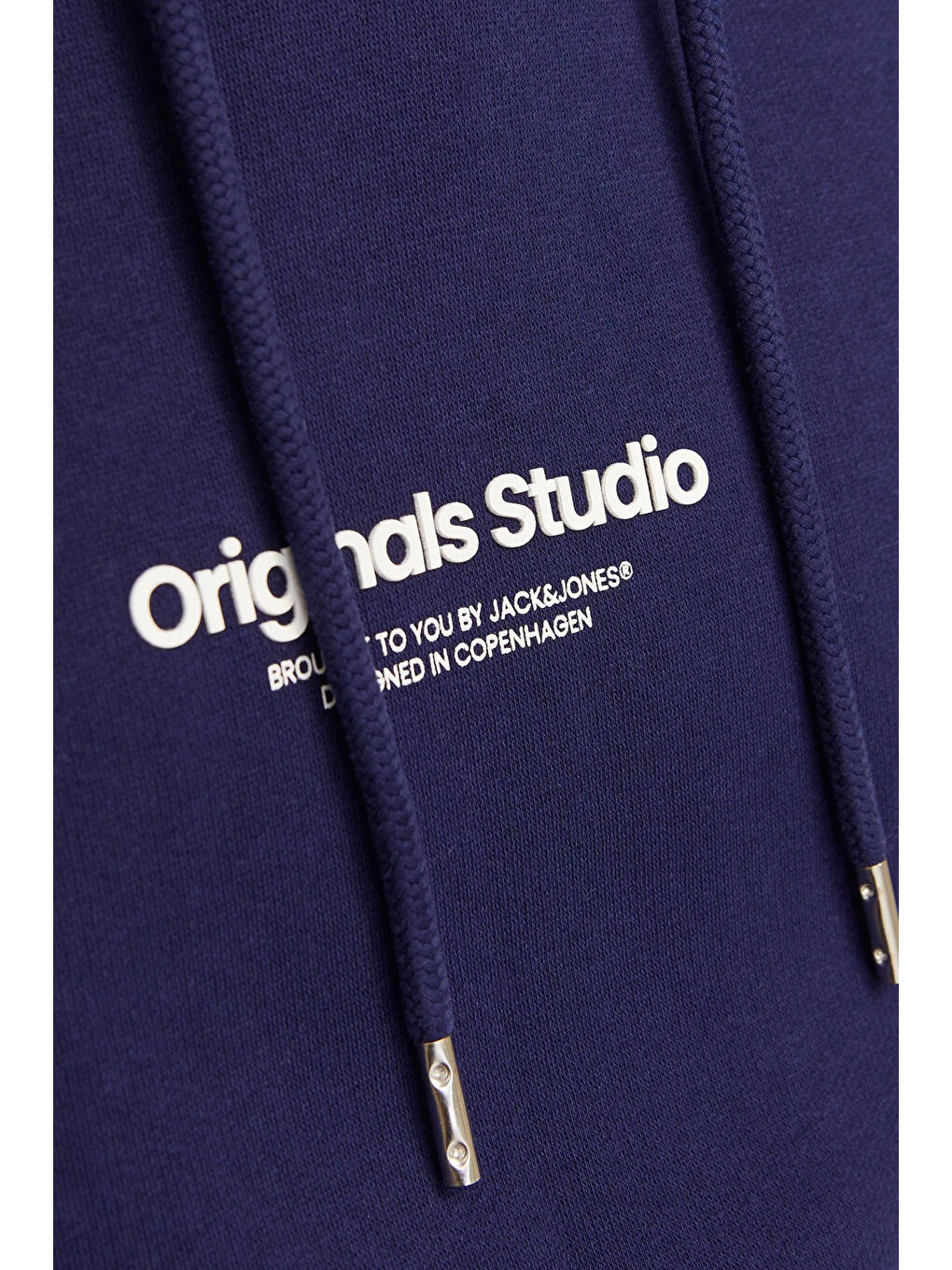 Lacivert Jorvesterbro Pamuklu Kapüşonlu Relaxed Fit Erkek Sweat 12241687-4
