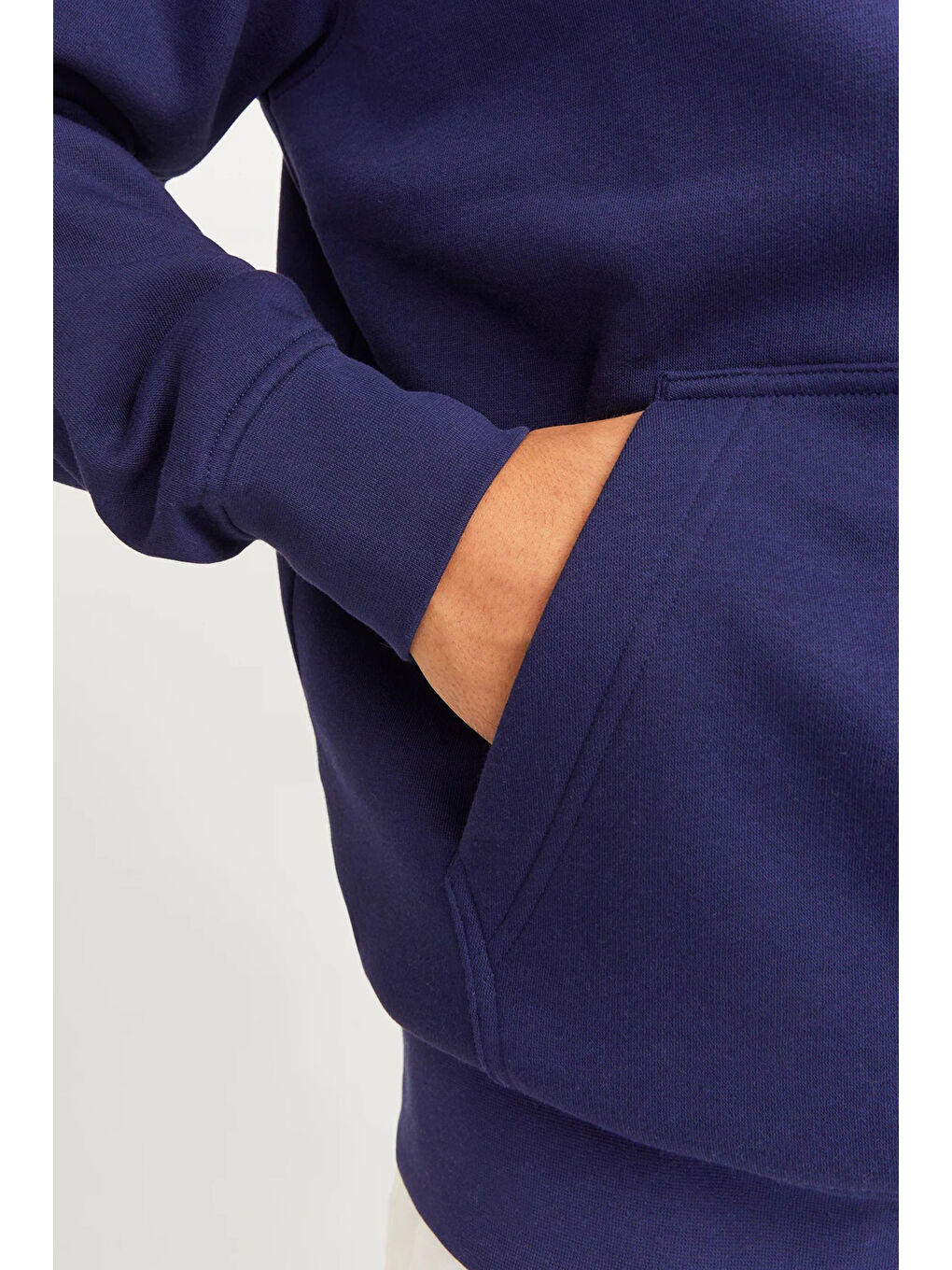 Lacivert Jorvesterbro Pamuklu Kapüşonlu Relaxed Fit Erkek Sweat 12241687-5