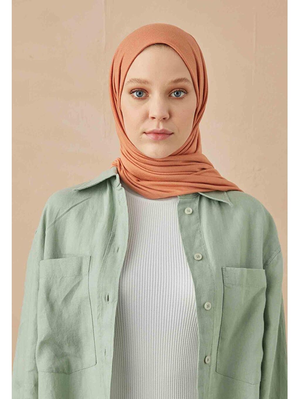 Turuncu Penye Şal Badem-3