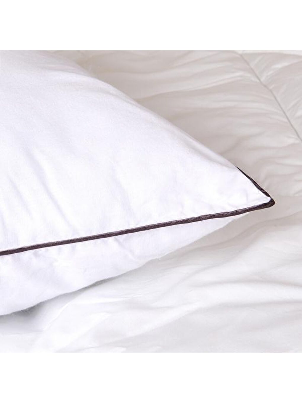 Evidea Soft Pamuk Microjel Yastık - Beyaz - 50x70 cm - 4