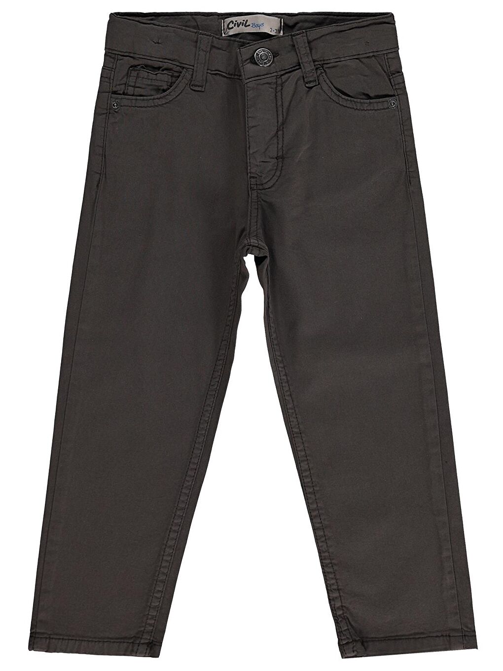 Boys 5 Cep Basic 2-5 Yaş Pantolon - Kahverengi