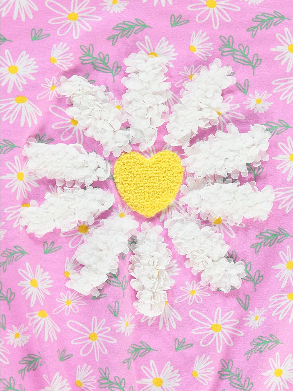 Girls Kız Çocuk Tişört 6-9 Yaş Fondan Pembe-1