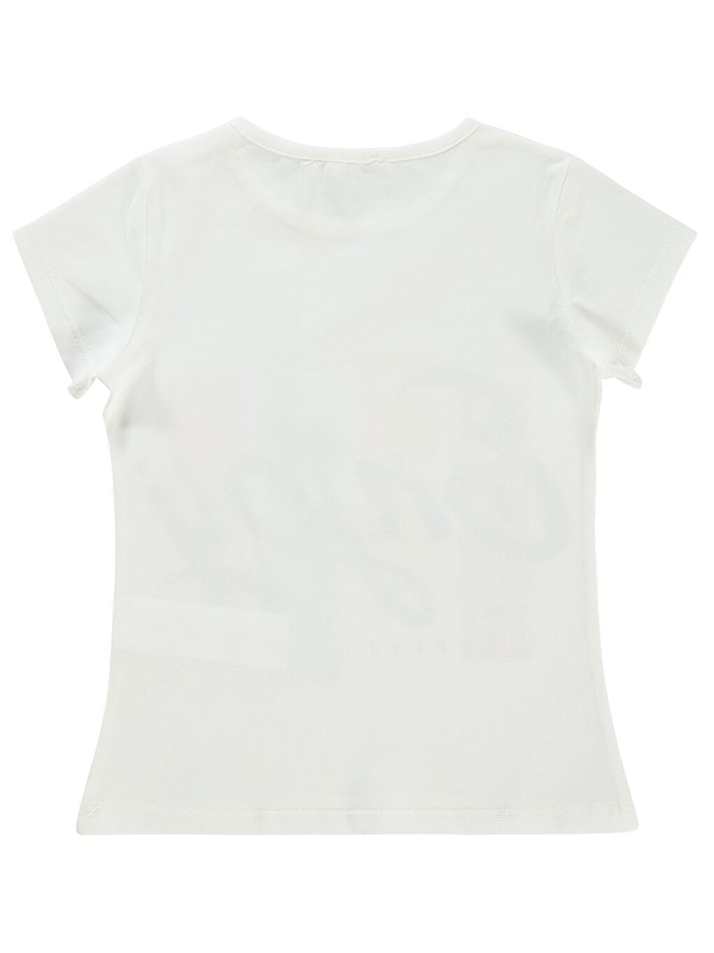 Girls Kız Çocuk Tişört 2-5 Yaş Ekru-1