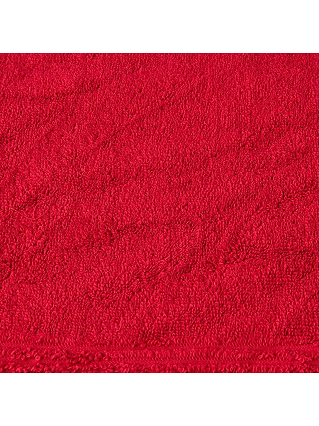 Evidea Kirmizi Soft Fly Ayak Havlusu - Kırmızı - 50x70 cm - 2