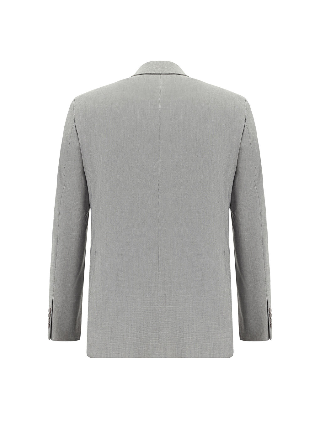 Kahverengi Slim Fit Dar Kesim Klasik Desenli Takım Elbise-2