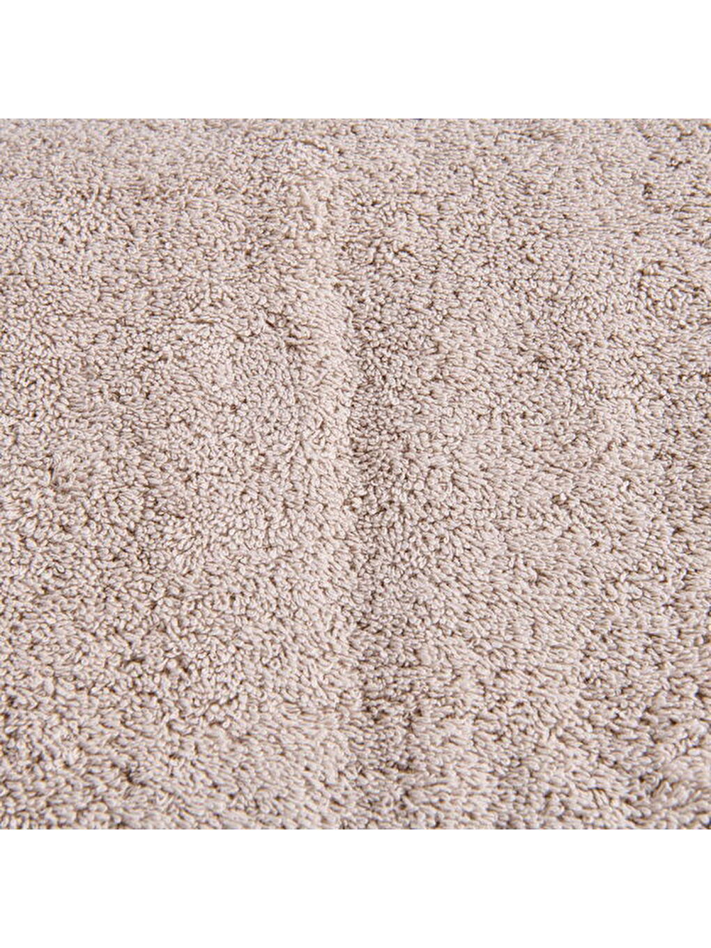 Ekru Soft Fırfırlı Yüz Havlusu - Krem - 50x90 cm-1