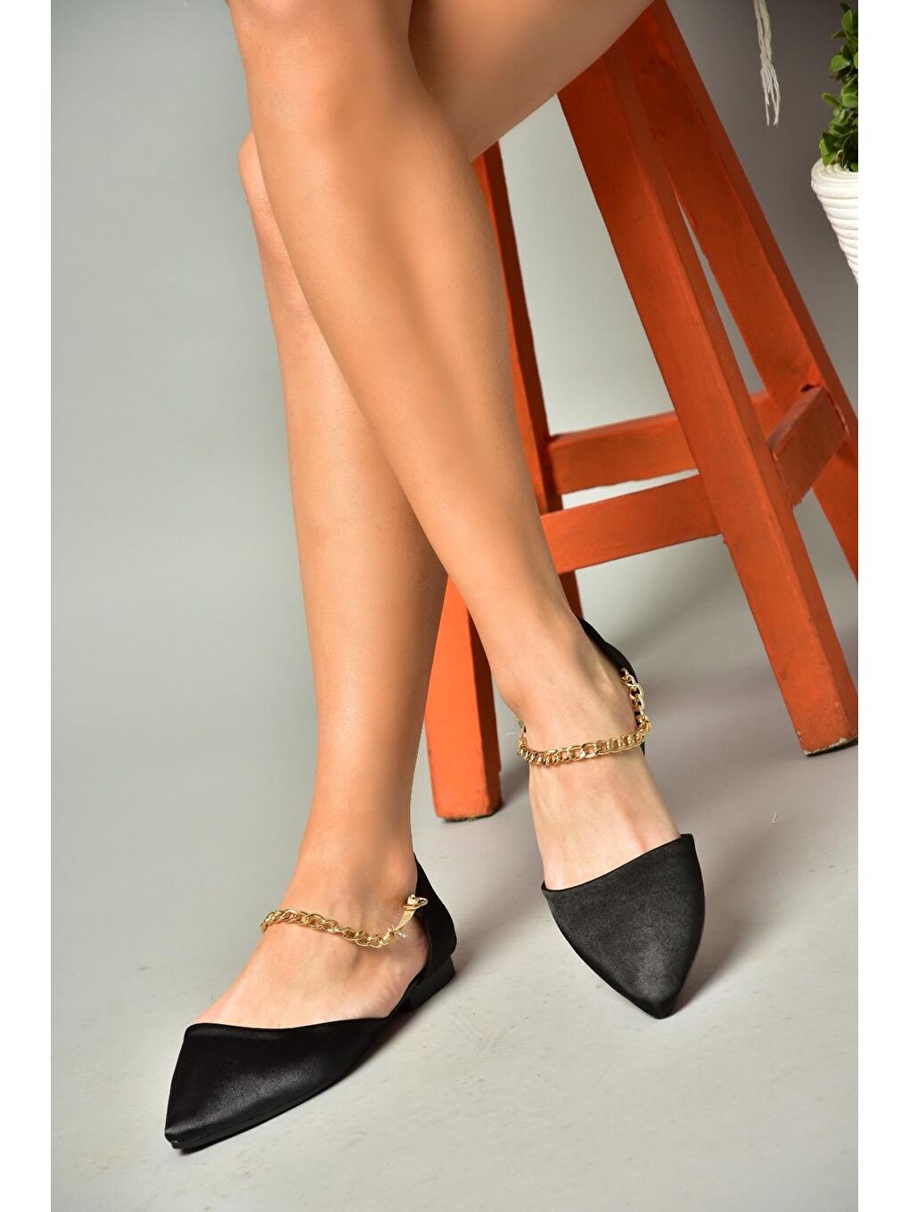 S7260375 Siyah Kadın Babet-1