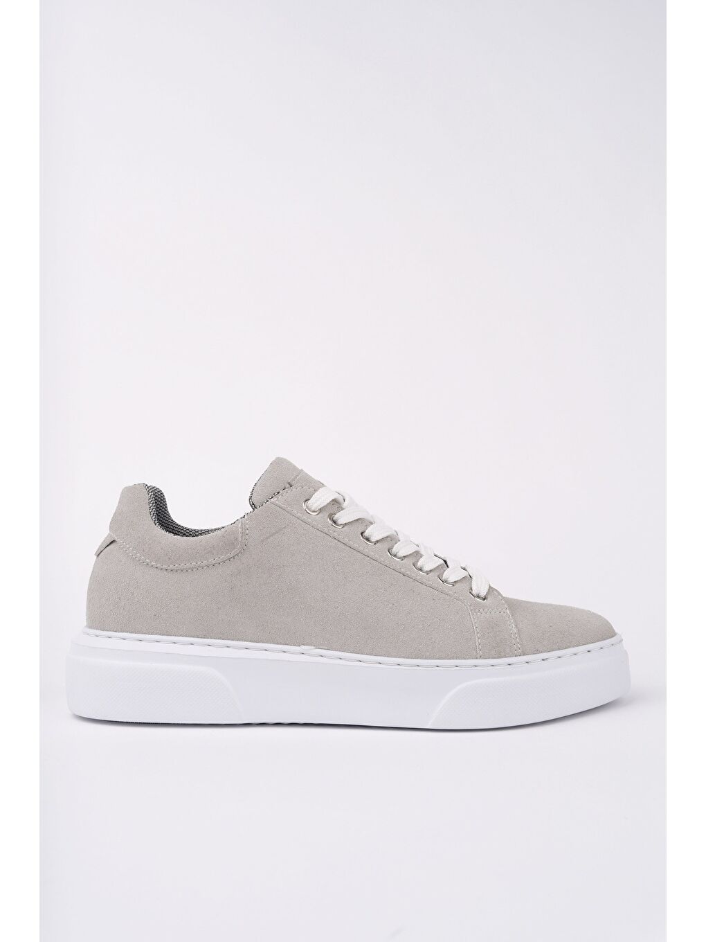 Bej ZEYN Kalın Taban Bağcıklı Erkek Günlük Sneaker Spor Ayakkabı