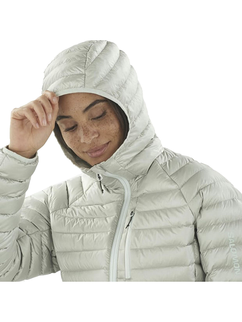 Elixir Micro Down Hd Kadın Mavi Outdoor Ceketi-3