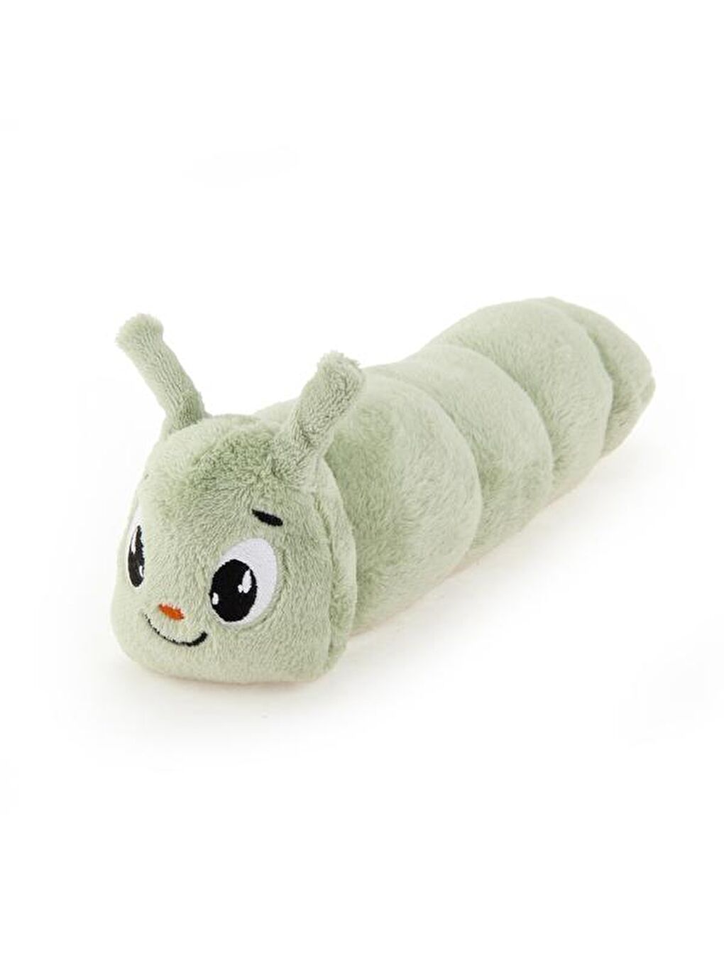 Yeşil Soft Tırtıl Figürlü Yastık - Mint - 30x10 cm-3