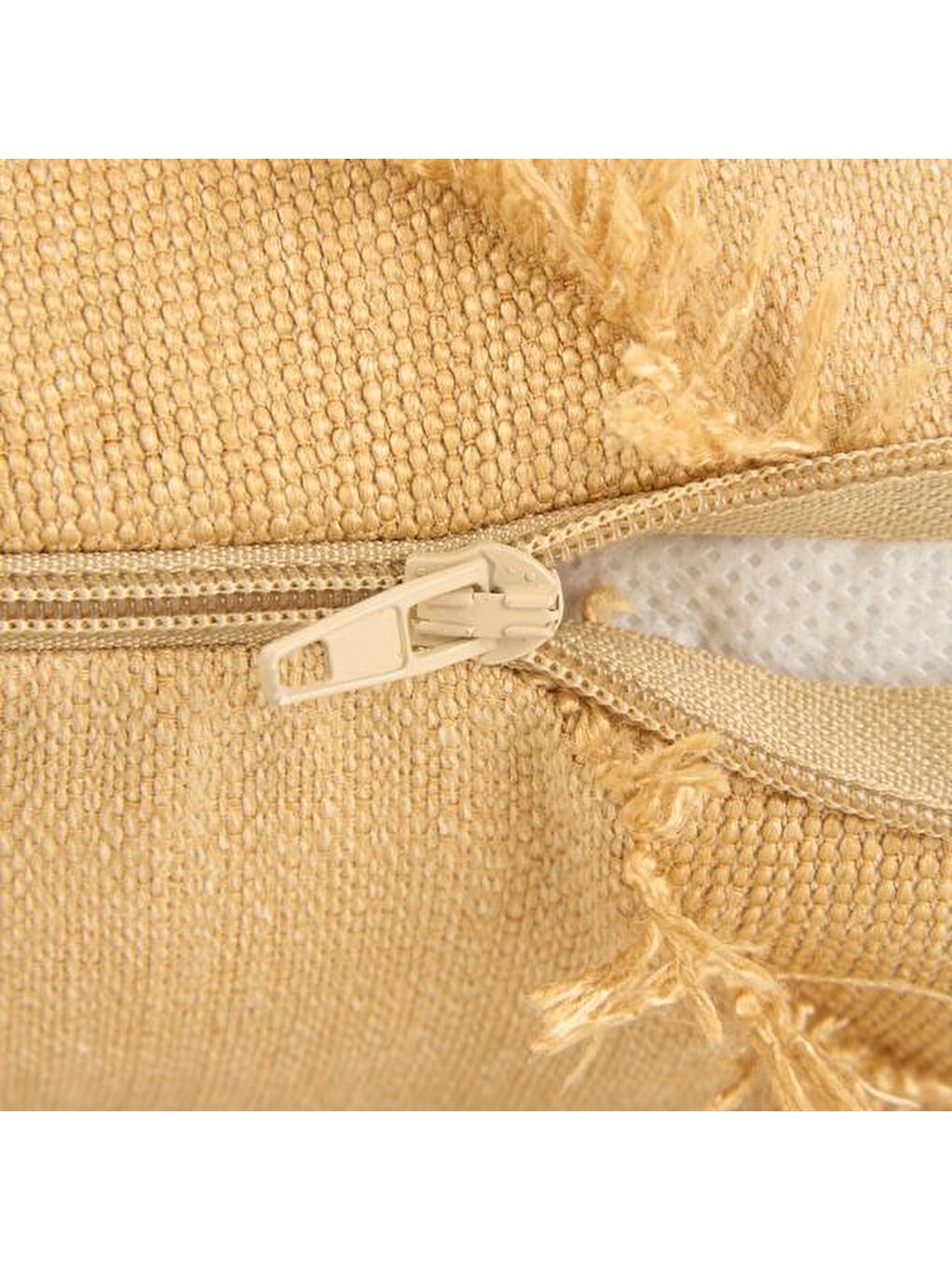 Kahverengi Soft Ros Kırlent - Hardal - 45x45 cm-3