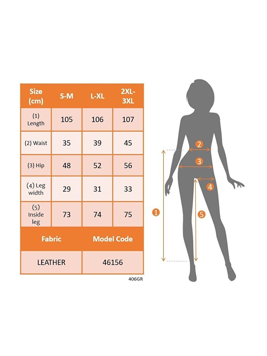 Siyah Kadın Yüksek Bel Kuşaklı Deri Pantolon-3