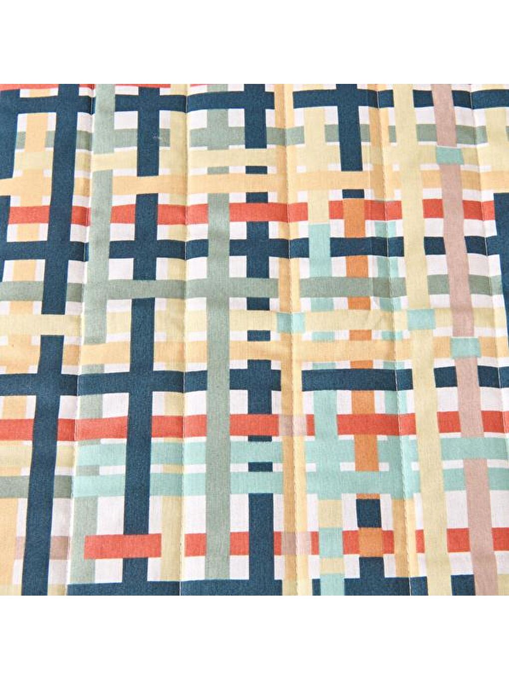 Karışık Soft Ela Tek Kişilik Yatak Örtüsü - Renkli - 160x230 cm-2