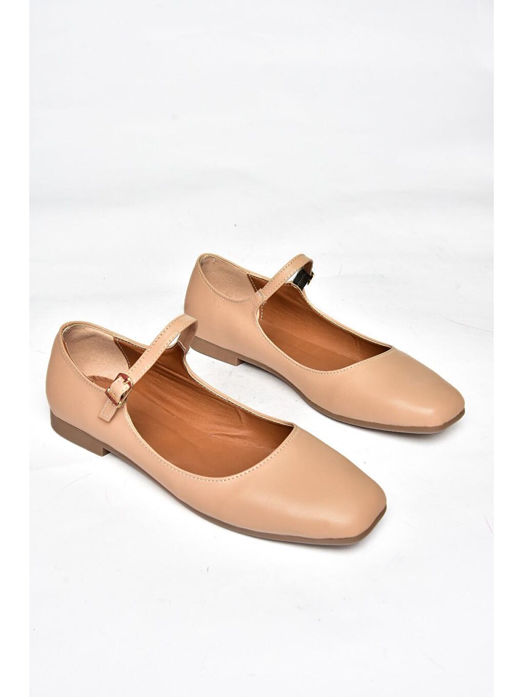 Bej S7262525 Ten Kadın Babet-7