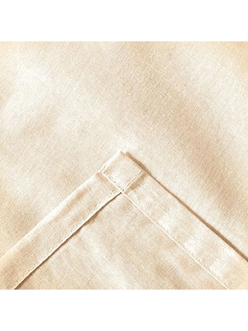 Evidea Soft Tek Kişilik Düz Kenar Çarşaf - Ekru - 180x240 cm - 2