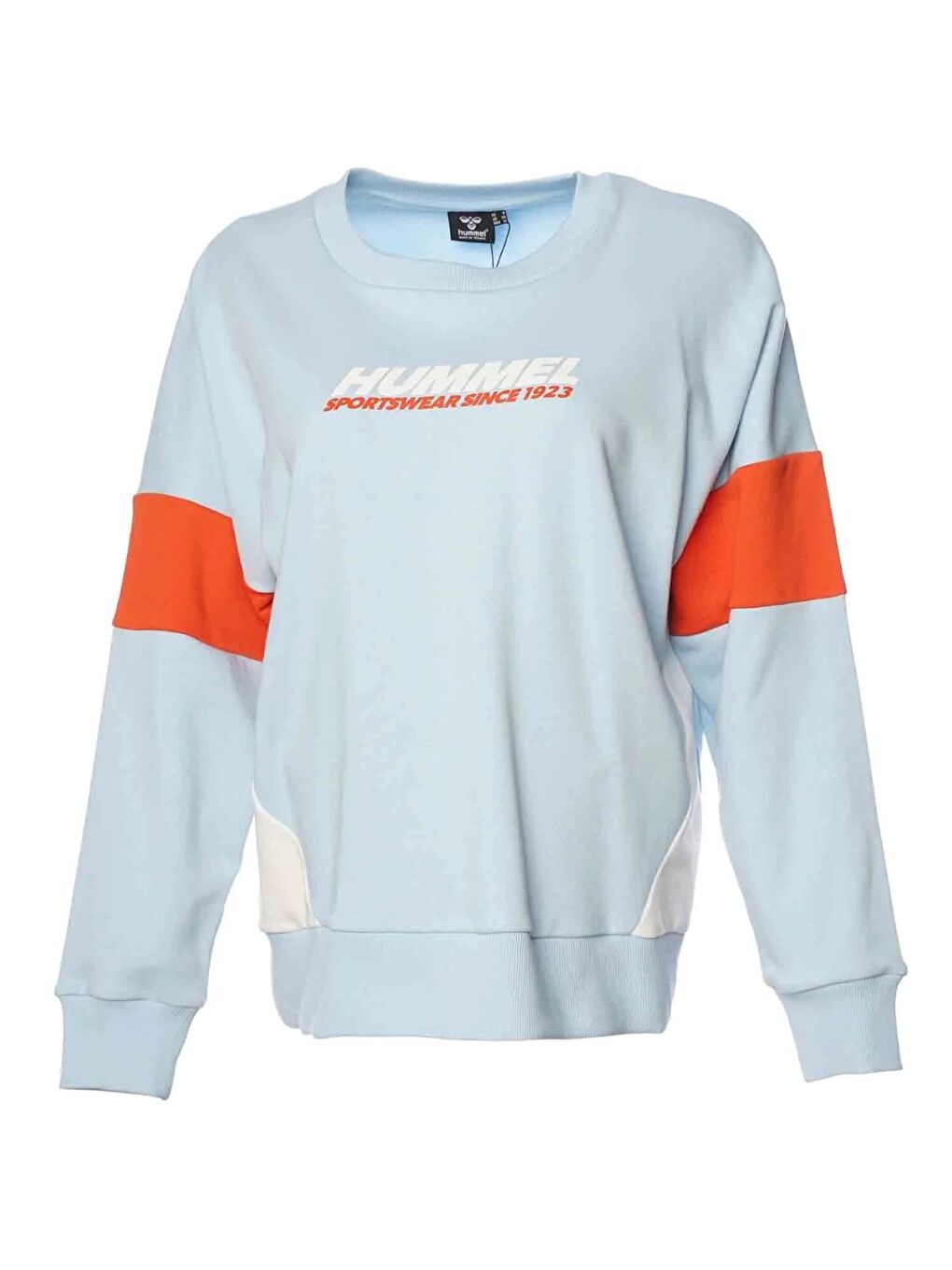 Hummel Veta Kadın Mavi Yuvarlak Yaka Sweatshirt - 3