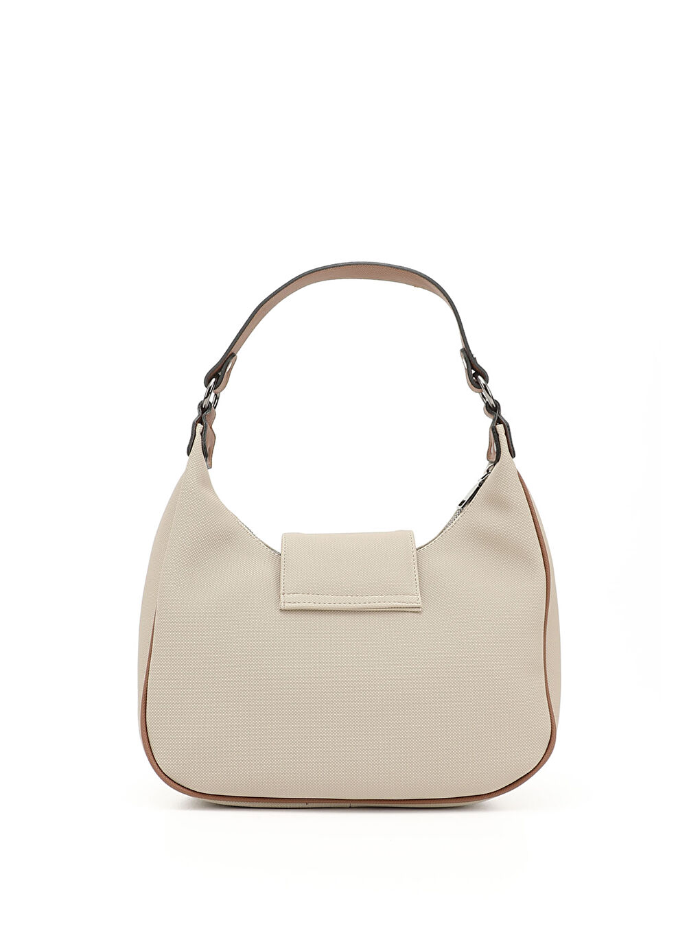 Kahverengi Kadın TABA-BEJ Uzun Askılı Omuz Çantası-3
