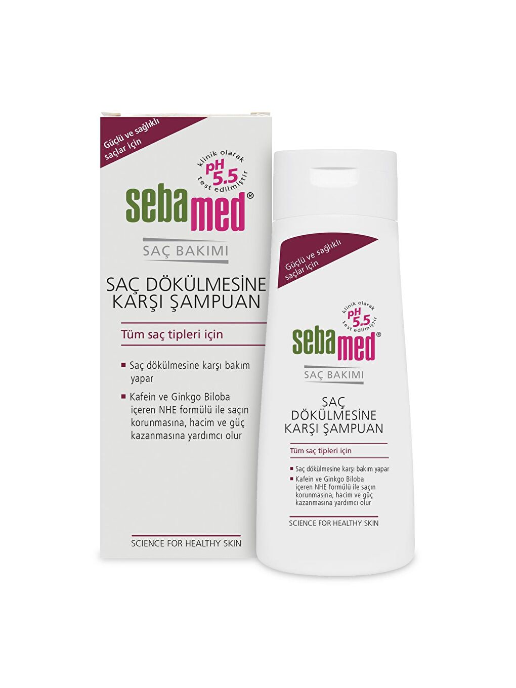 SEBAMED Renksiz ŞAMPUAN SAÇ DÖKÜLMESİNE KARŞI ETKİLİ ( anti hairloss )  400 ml - 2