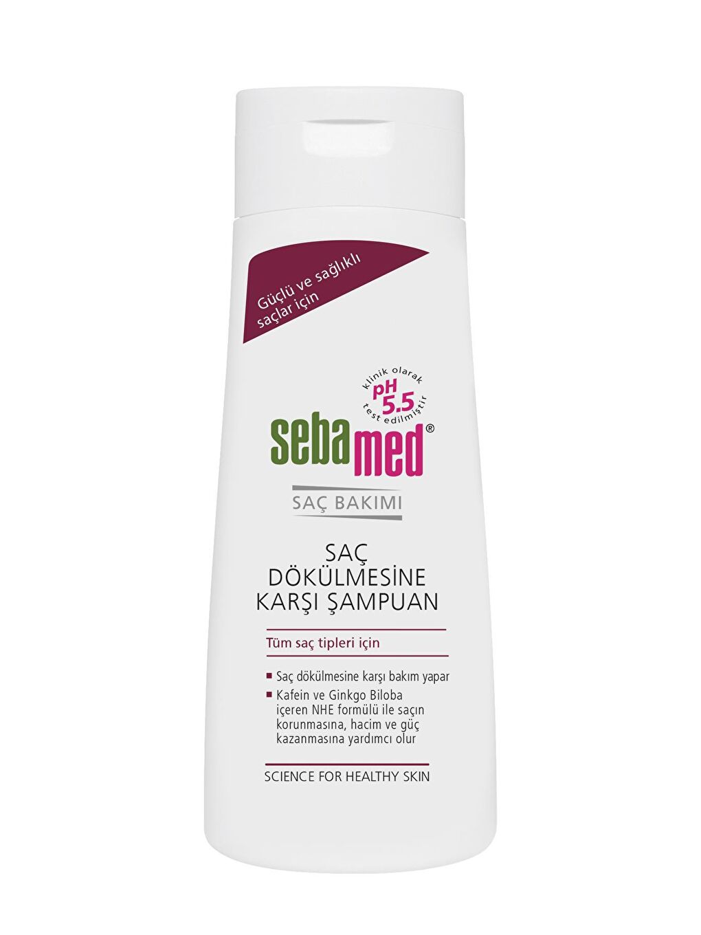 SEBAMED Renksiz ŞAMPUAN SAÇ DÖKÜLMESİNE KARŞI ETKİLİ ( anti hairloss )  400 ml - 4