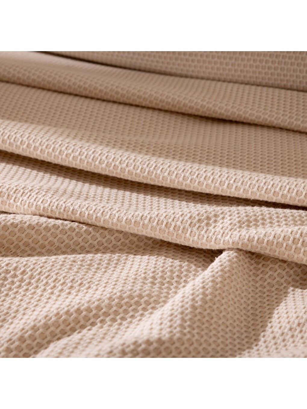 Soft Avena Çift Kişilik Pike Seti - Bej-2