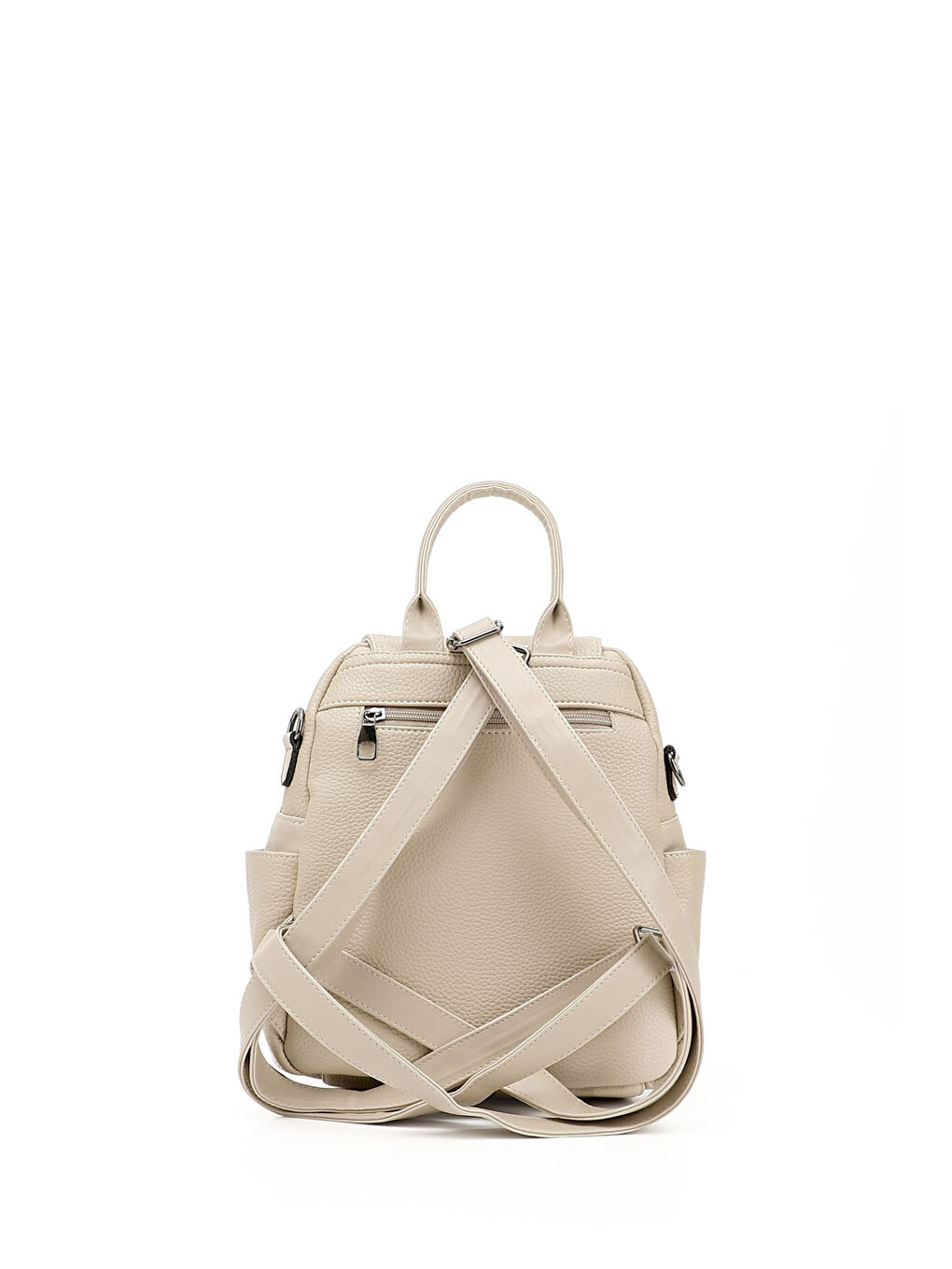 Bej Kadın BEJ-CAMEL Omuz ve Sırt Çantası-3