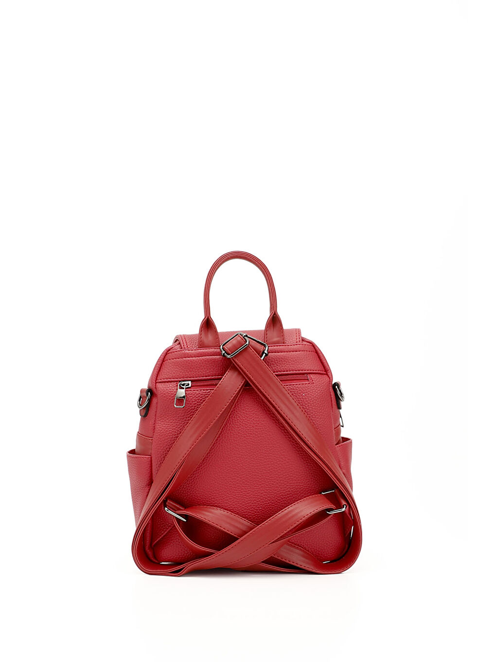 Kırmızı Kadın KIRMIZI Omuz ve Sırt Çantası-3