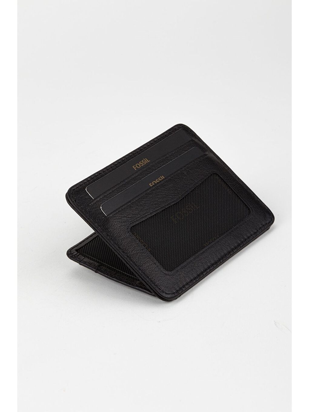 Siyah Kutulu Hakiki Deri Lacivert El Portföyü Kartlık Cüzdan-4