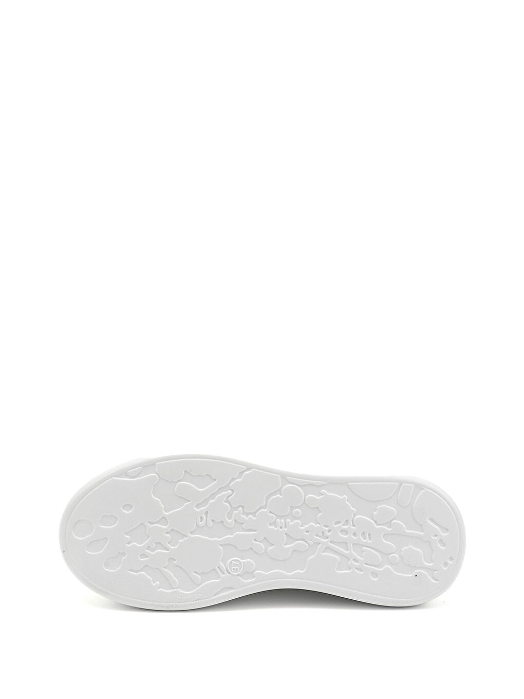 GÖNDERİ(R) Beyaz Kadın BEYAZ-AÇIK GRİ Lastik Bağcıklı Comfort Hakiki Deri Sneaker - 3